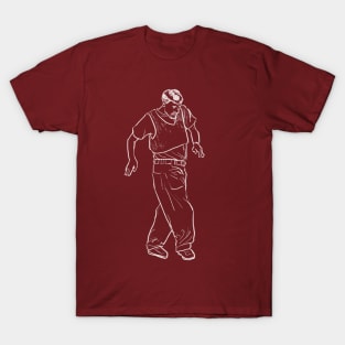 Corky's Dance [White Line Art] T-Shirt